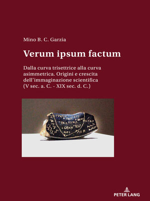 cover image of Verum ipsum factum